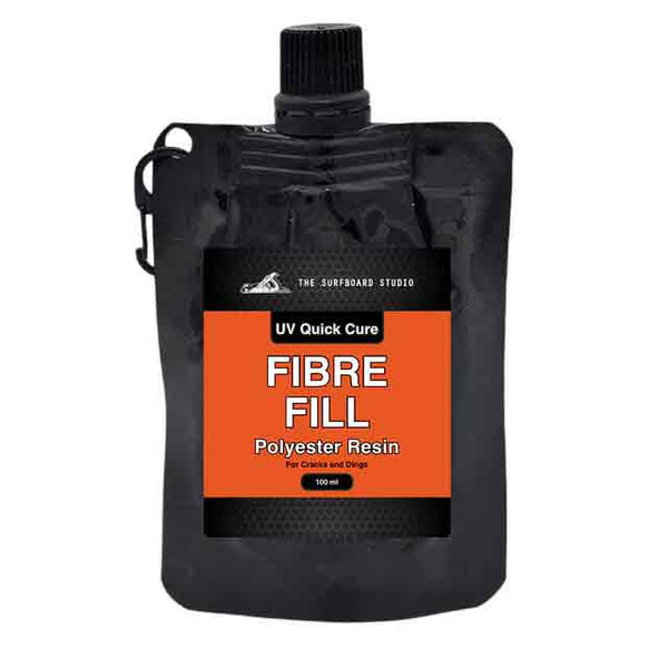 UV Quick Cure Fibre Fill Polyster Resin 100ml