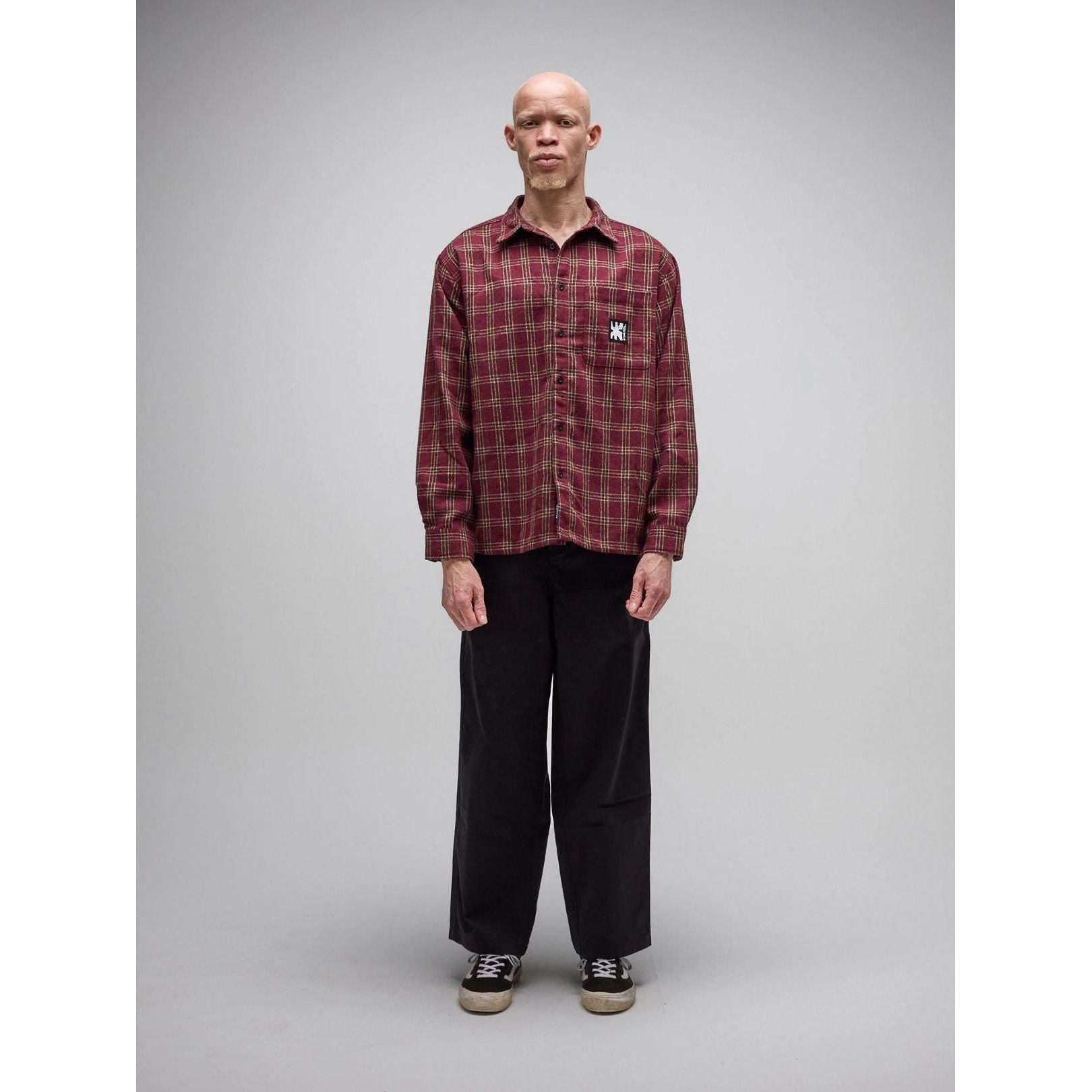 Reynolds Flannel LS Shirt - Red