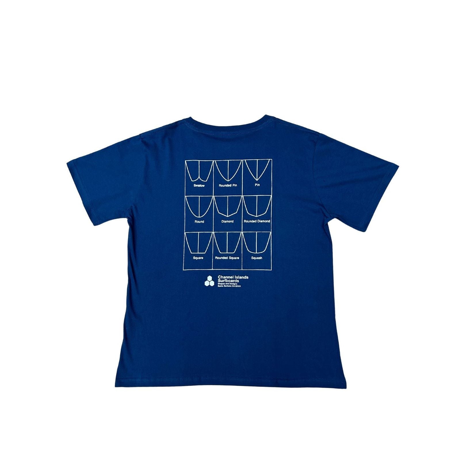 Tailz Tee - Indigo