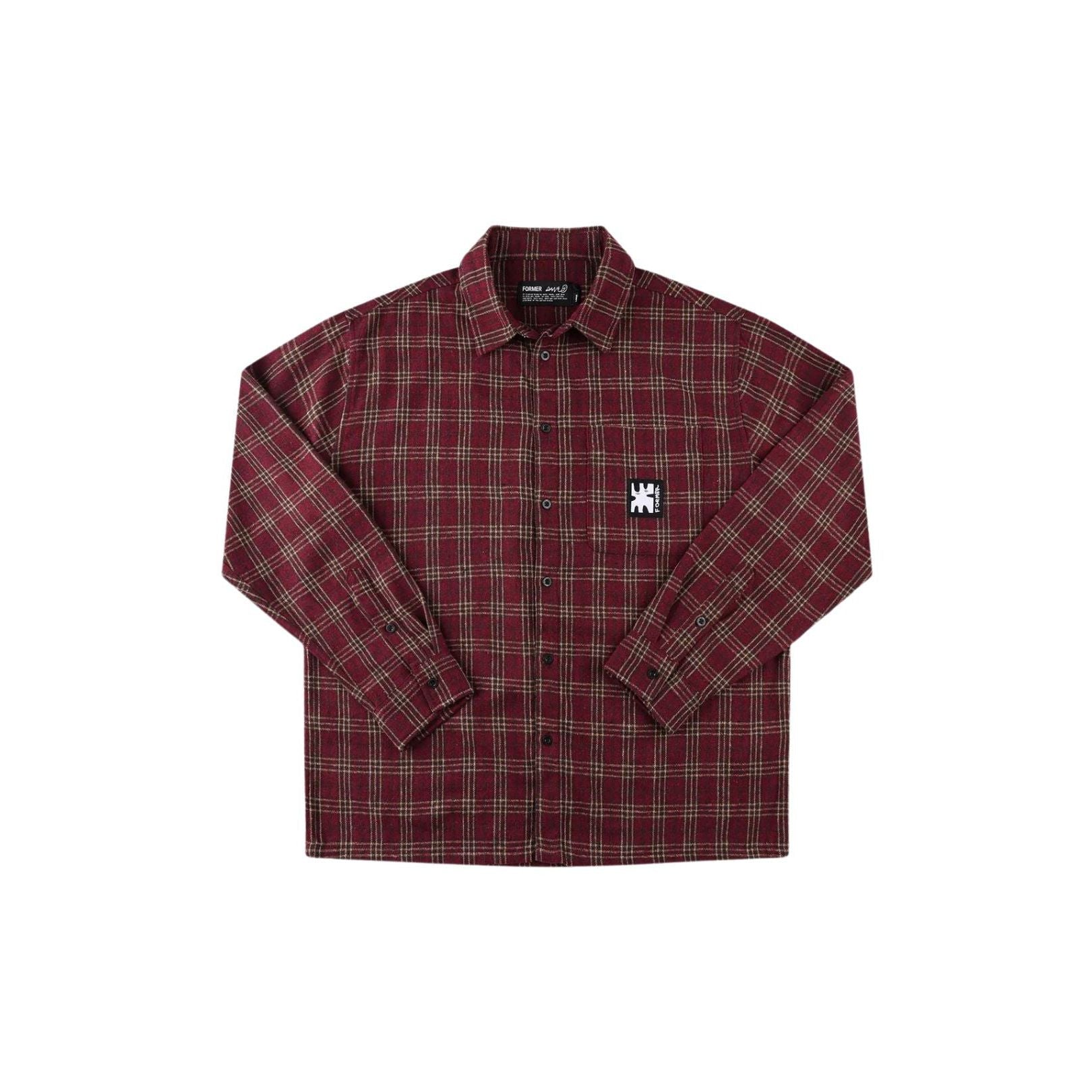 Reynolds Flannel LS Shirt - Red