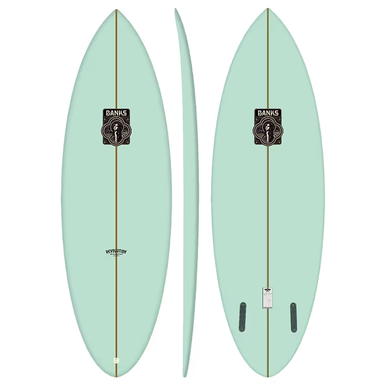Revolution Grovellor Vintage Aqua (White Rails)