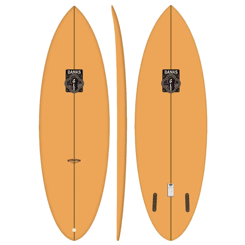 Revolution Grovellor Dusty Orange (White Rails) 6'0