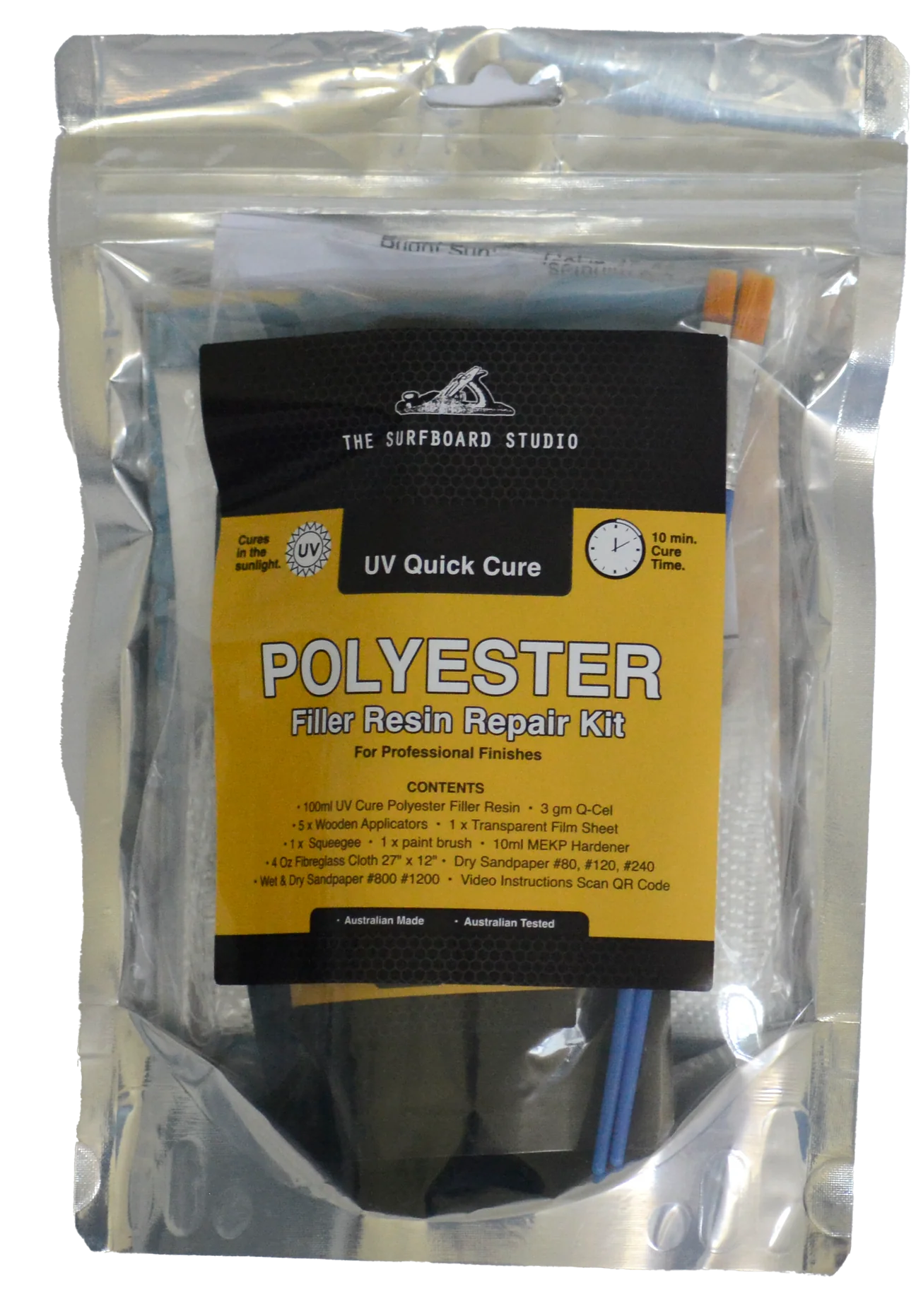 UV Quick Cure Polyester Filler Resin Repair Kit