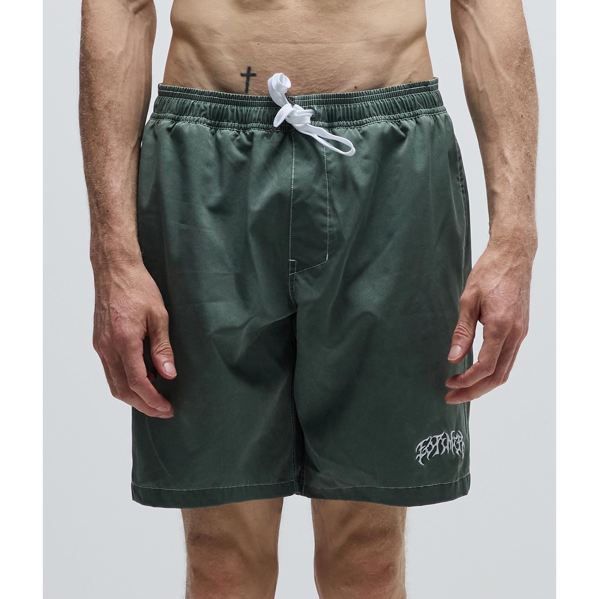 SWANS 18" SWIM SHORT // PINE