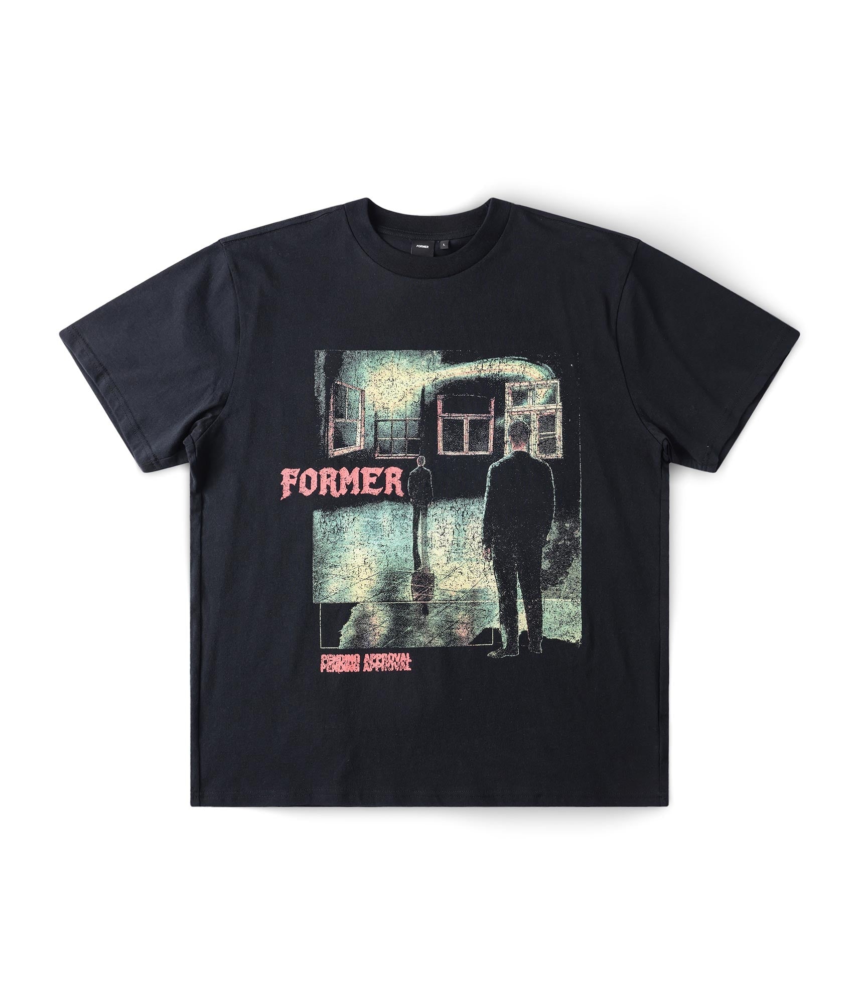 MIND GLASS T-SHIRT // BLACK