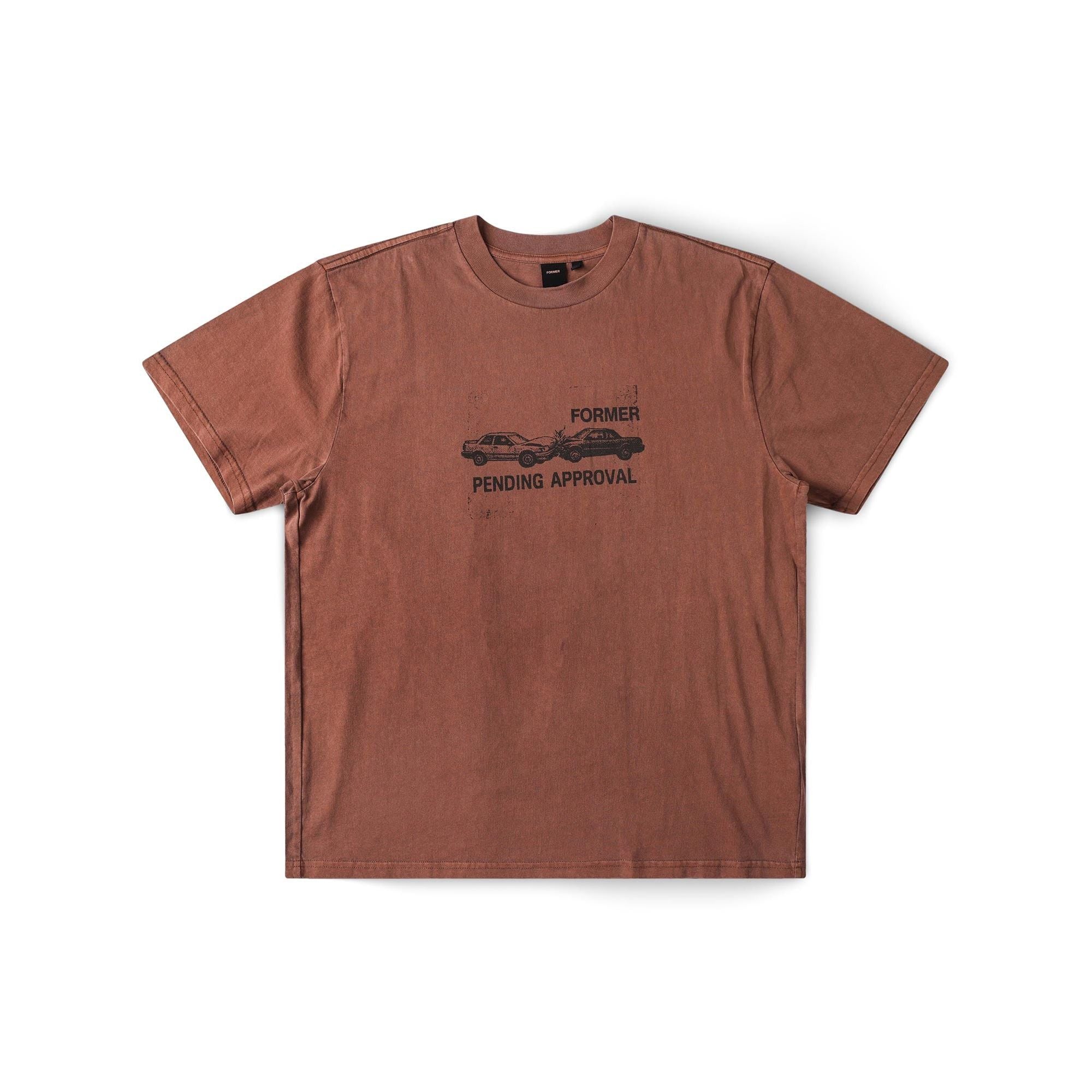 FORK IN THE ROAD T-SHIRT // WASHED BARK