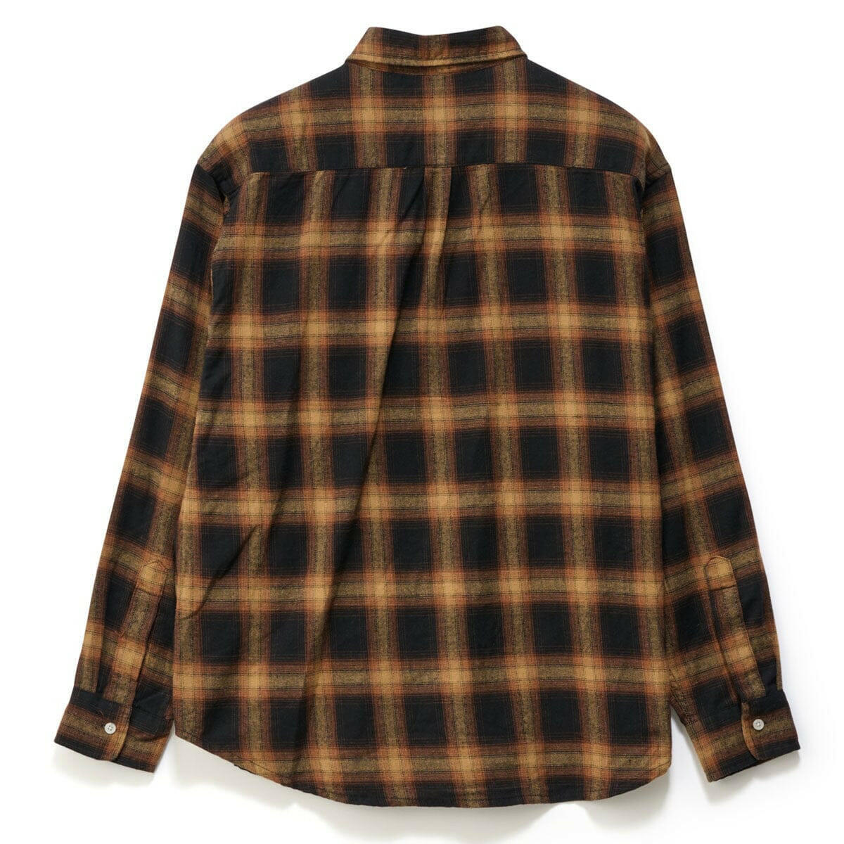 S/Double - Plaid Classic L/S Shirt Mustard